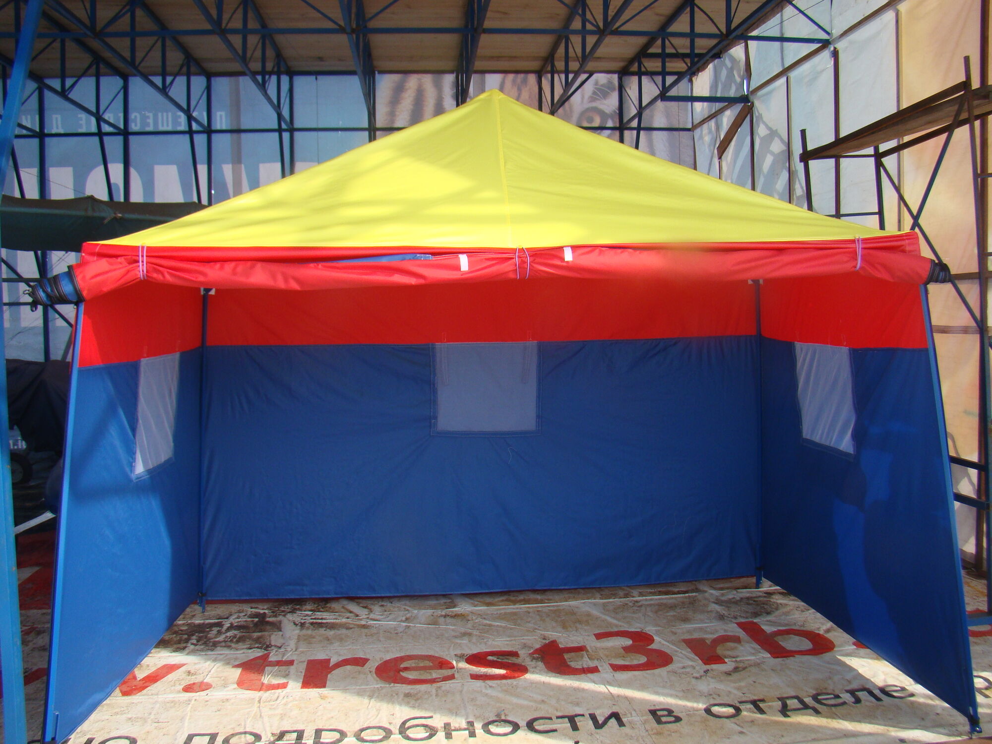 Торговая палатка 3х4м наклонная