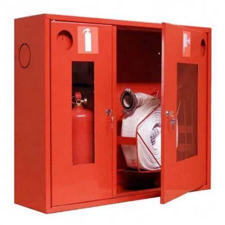 Шкаф пожарный для огнетушителей, Раз-р: 650х540х230 мм
