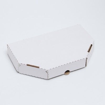 Коробка для пиццы 25х25х4 см 6-угольная 1/100/1400