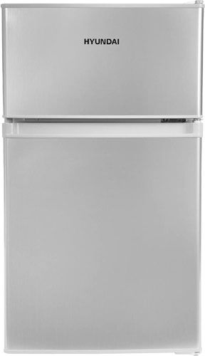 Двухкамерный холодильник Hyundai CT1025 серебристый