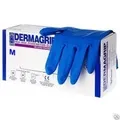 Перчатки латексные DERMAGRIP High Risk Examination нестер. неопудр. 1 пара L