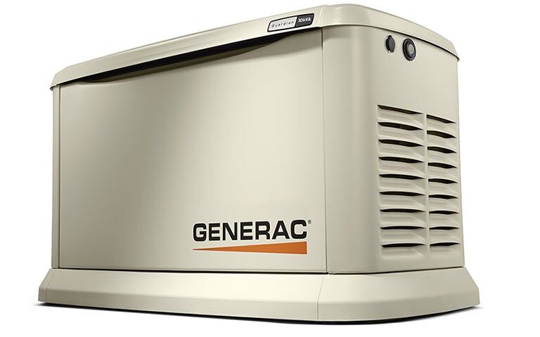 Генератор газовый резервный Generac G00714500 в шумозащитном кожухе под АВР 10 кВА