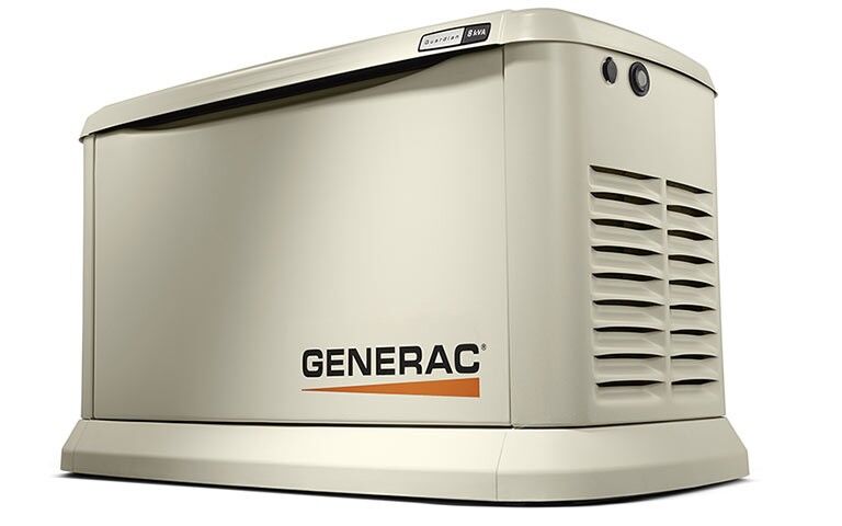 Генератор газовый резервный Generac G00723200 в шумозащитном кожухе под АВР 8 кВА