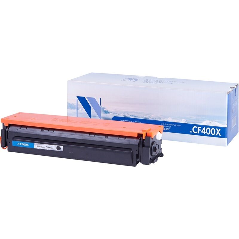 Картридж лазерный NV Print CF400X NV-CF400XBk для HP черный совместимый повышенной емкости