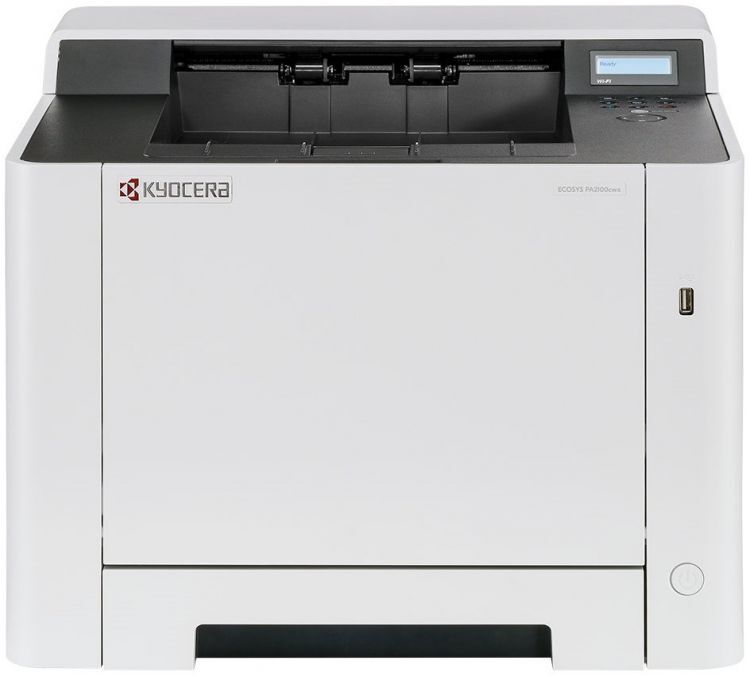 Принтер лазерный цветной Kyocera PA2100cx A4, 21 стр/мин, 1200×1200 dpi, 512 Мб, USB 2.0, Network, Duplex, старт, замена