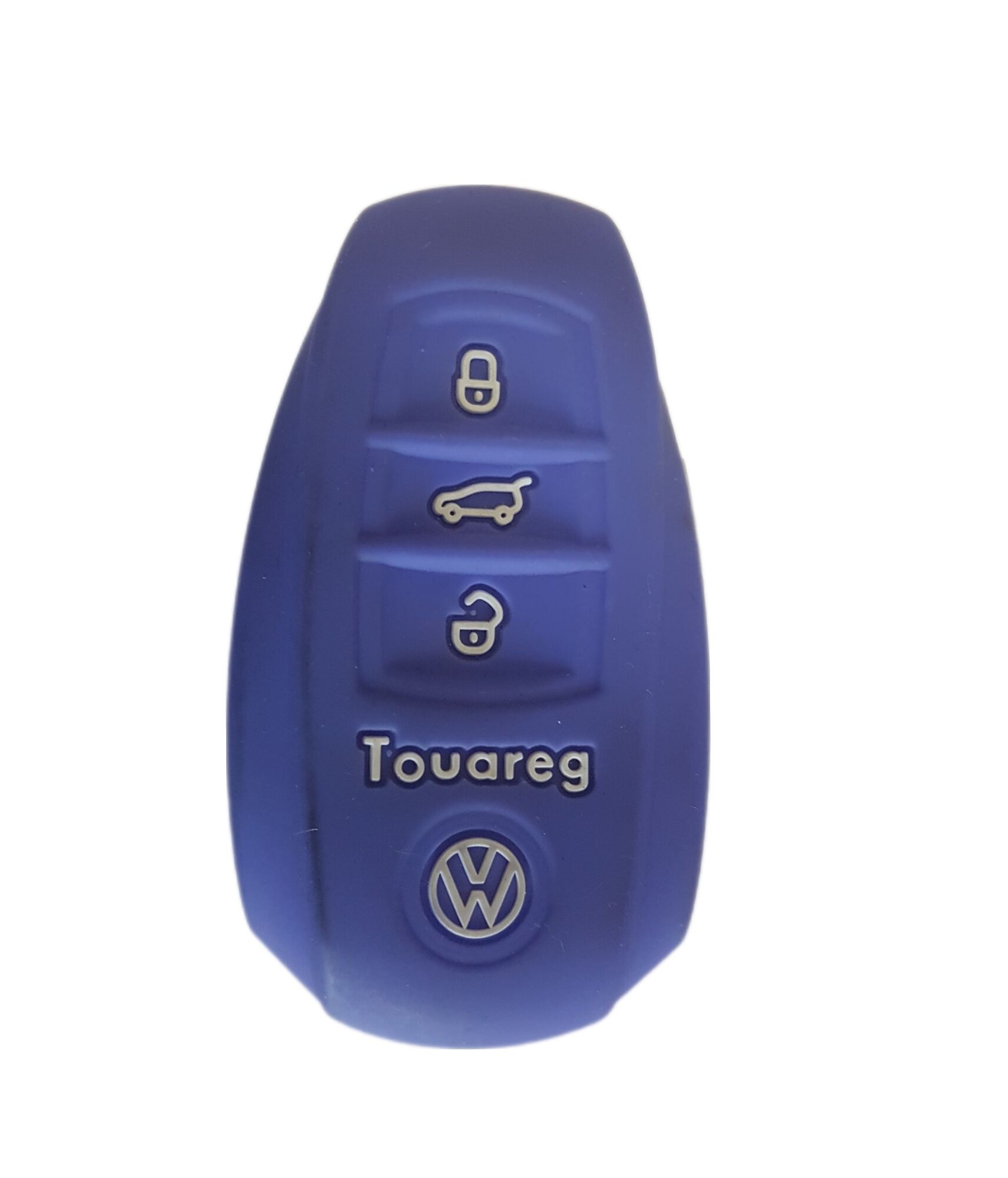Чехол силиконовый для смарт-ключа Volkswagen Touareg, 3 кнопки