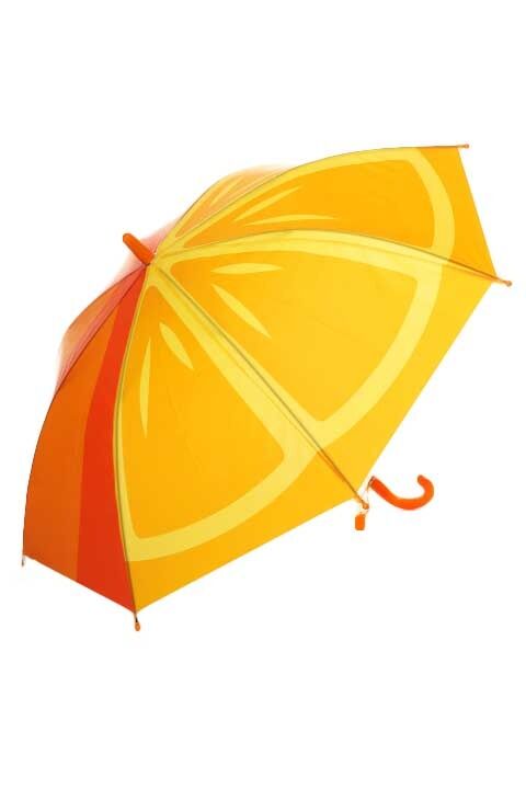 Зонт дет. Universal 116-3 полуавтомат трость (оранжевый)