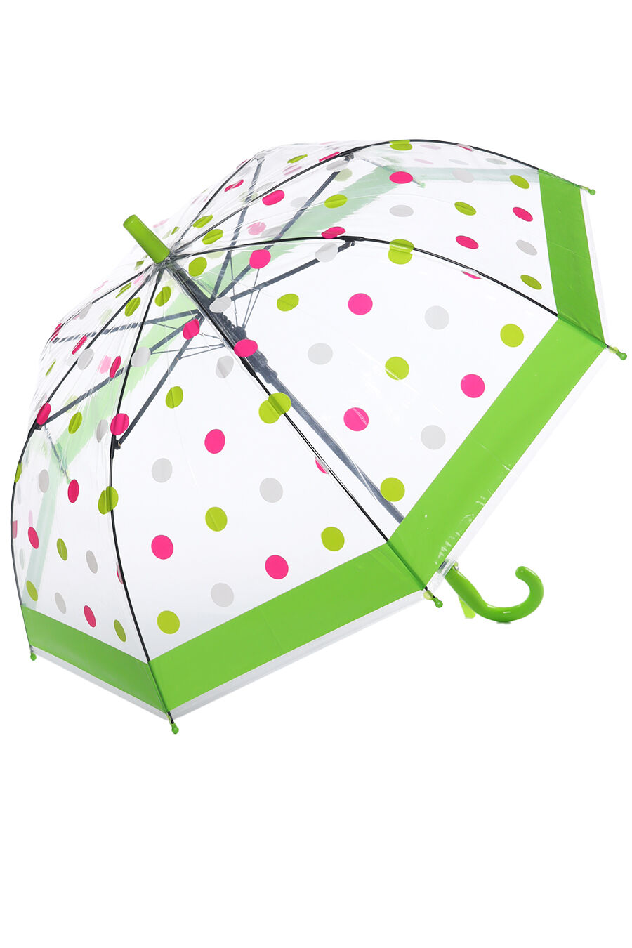 Зонт дет. Panda 0002-2 полуавтомат трость (зеленый)