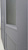 Дверь межкомнатная Орион-2 Винил Шагрень графит, остекленная #3