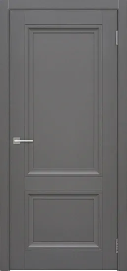 Дверь межкомнатная Орион-2 Винил Шагрень графит 1