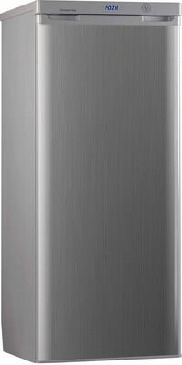 Однокамерный холодильник Pozis RS-405 серебристый металлопласт