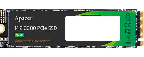 SSD накопитель Apacer M.2 AS2280P4 1024 Гб PCIe (AP1TBAS2280P4-1)