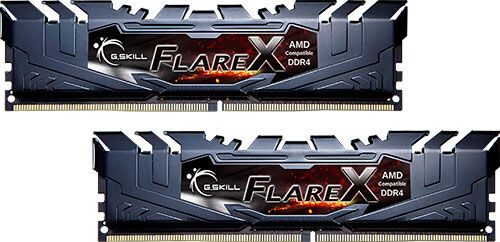 Оперативная память G.Skill DDR4 32GB (2x16GB) 3200MHz FLARE X (AMD) BLACK (F4-3200C16D-32GFX)