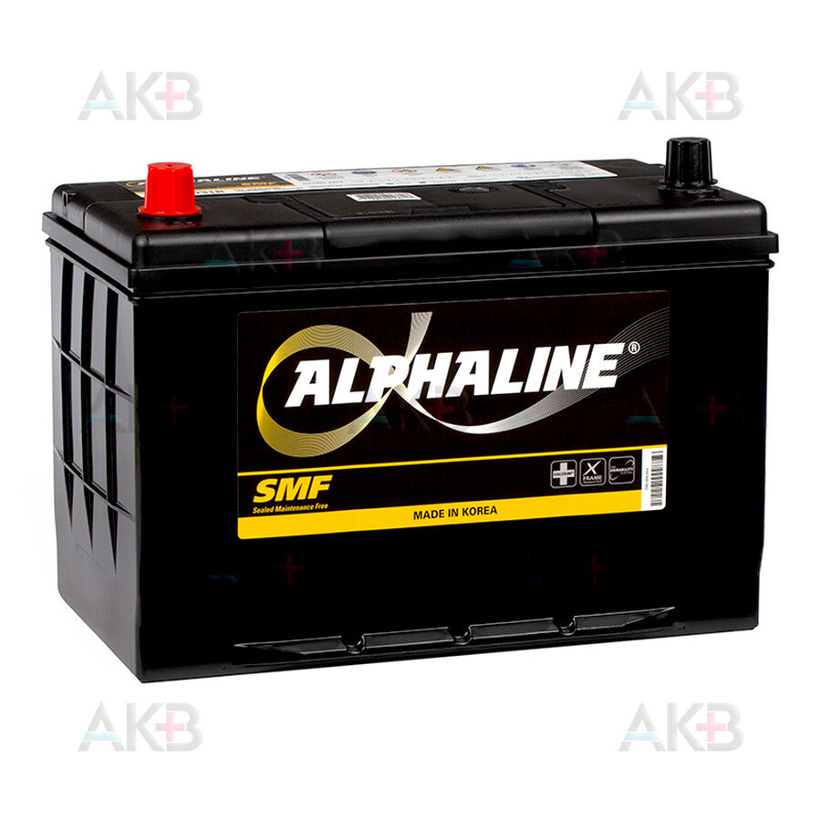 Аккумулятор Alphaline Standard 105D31R 90L 750A 302x172x220