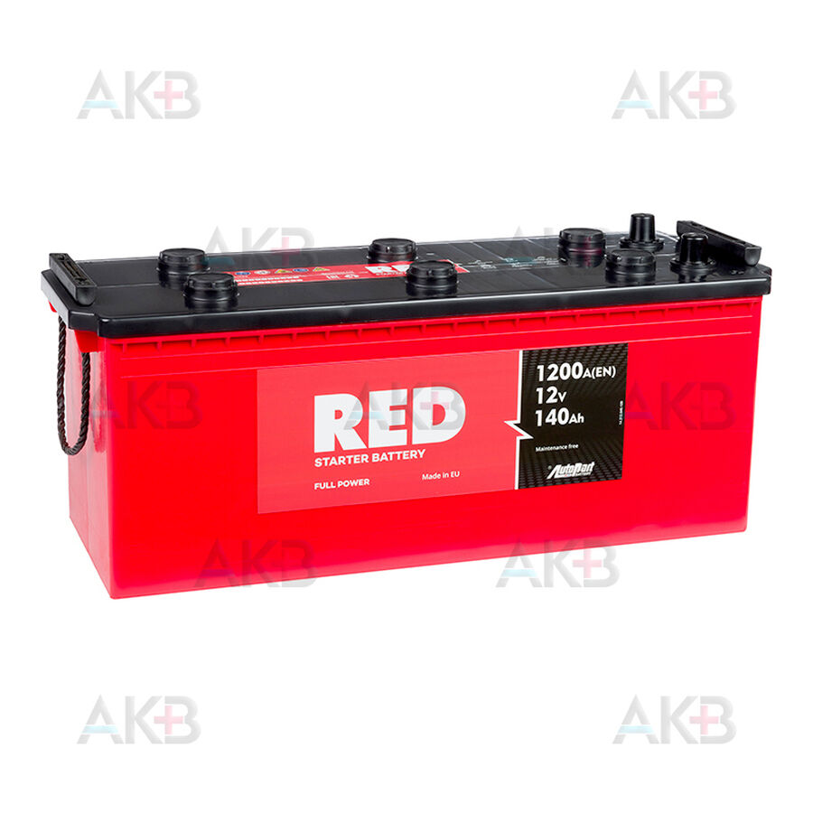 Аккумулятор Red 140 euro (1200А 513x189x217)