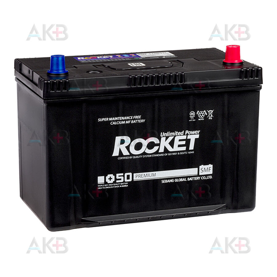 Аккумулятор Rocket 115D31L 95Ah 800A (305x173x225) обр. пол.