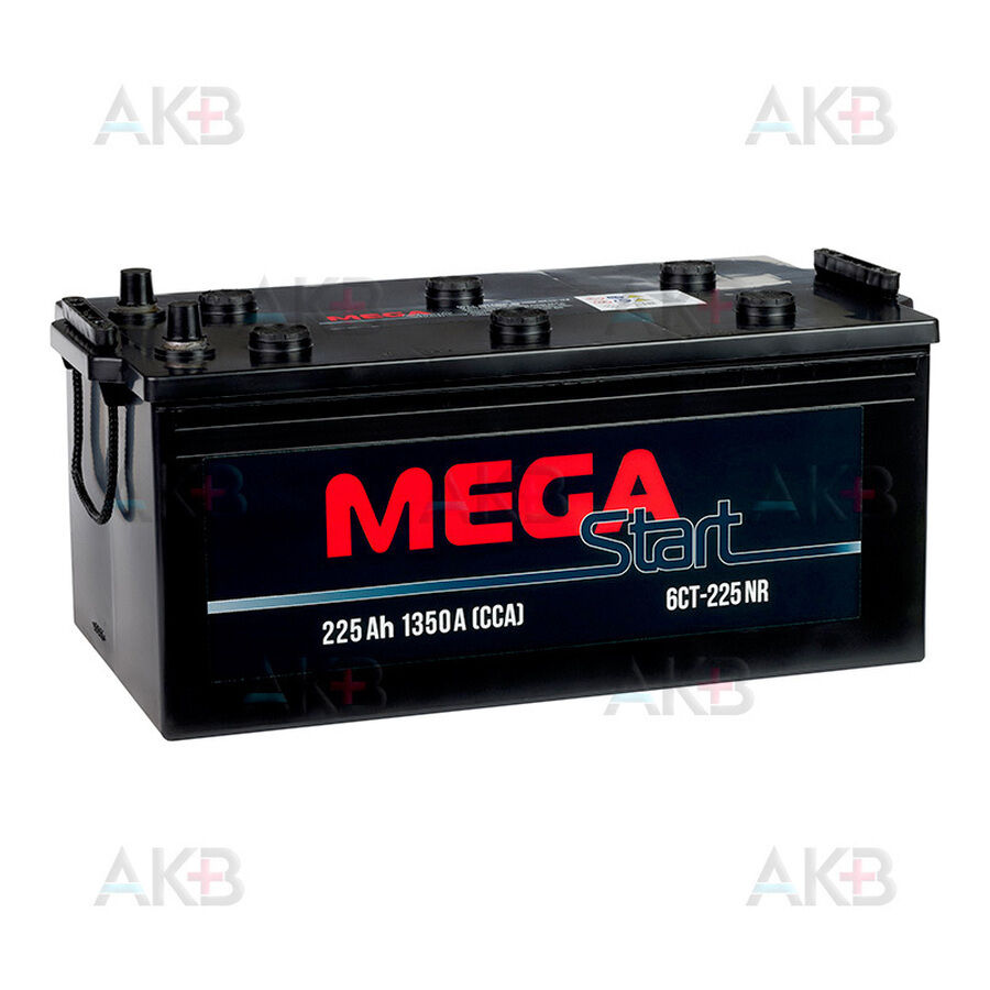 Аккумулятор MEGA START 225Ач 1350A (518x276x242) обратная пол.