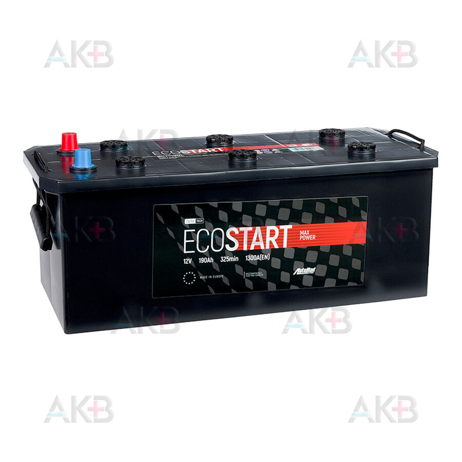 Аккумулятор Ecostart 190 euro (1300А 513x223x217)