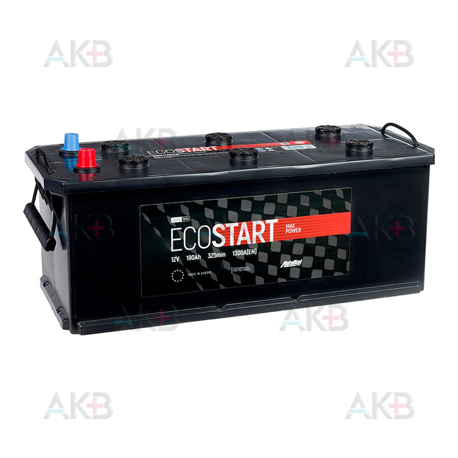 Аккумулятор Ecostart 190 рус (1300А 513x223x217)