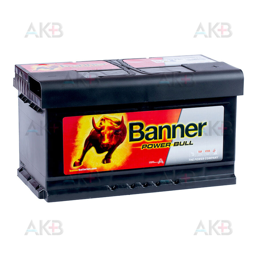 Аккумулятор BANNER Power Bull (80 14) 80R 700A 315x175x175