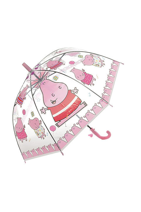 Зонт дет. Universal T238-1 полуавтомат трость (розовый)