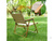 Кресло ARIZONE складное садовое бежевый/дерево #4