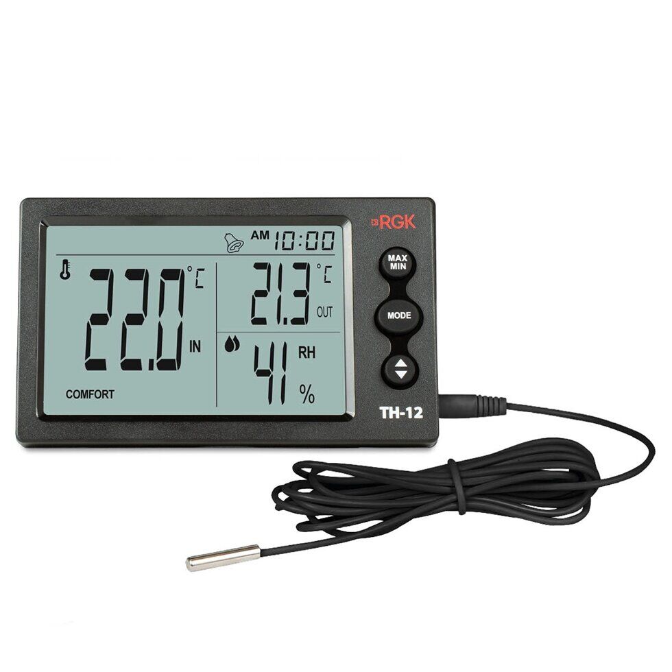 Термогигрометр RGK TH-12 Электроизмерительные приборы
