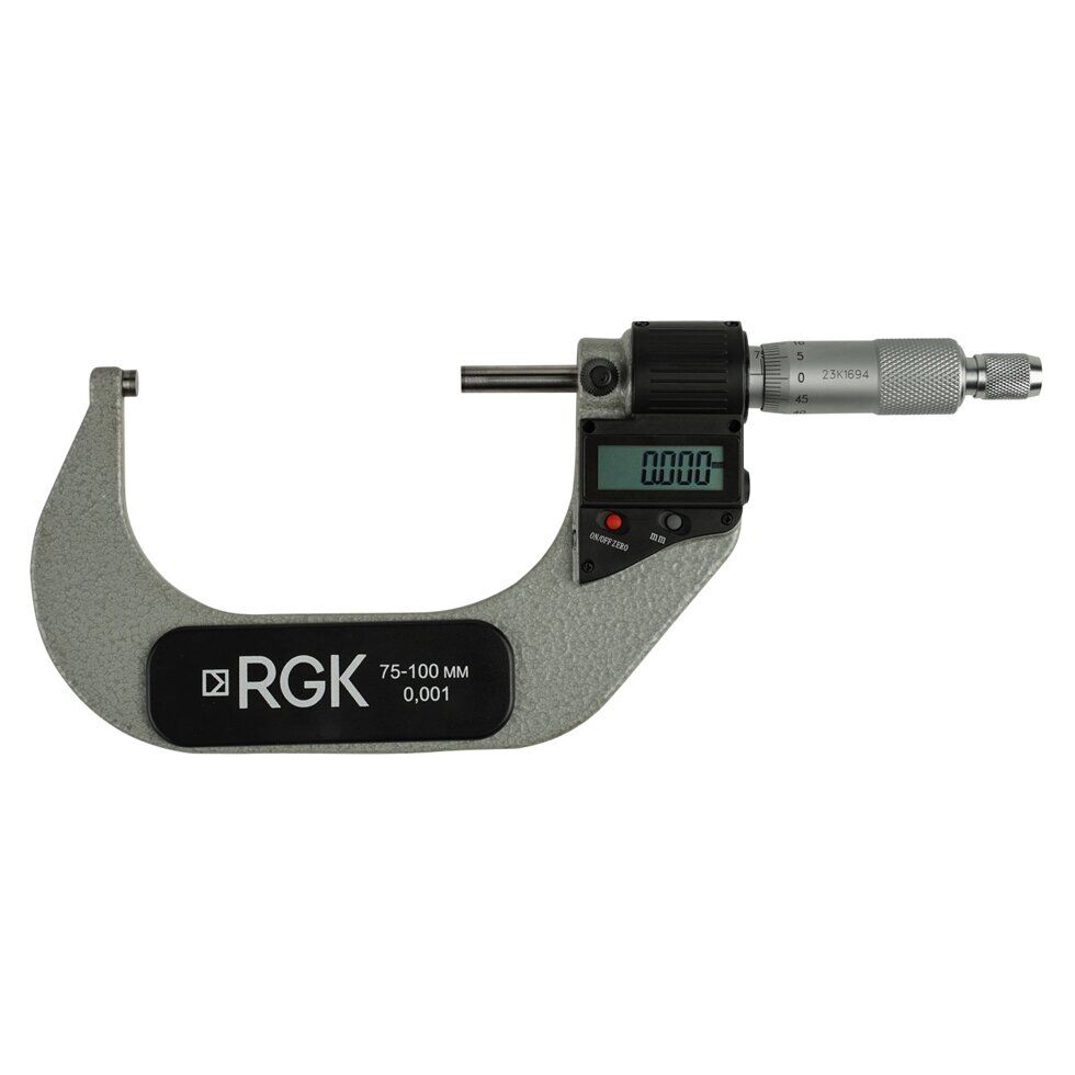 Электронный микрометр RGK MC-100 Топографо-геодезические услуги