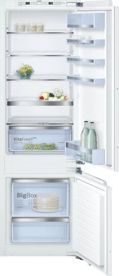 Встраиваемый двухкамерный холодильник Bosch Холодильник KIS87AF30U 2-хкамерн. белый