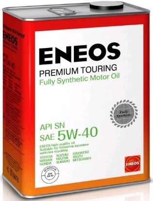 Масло моторное ENEOS Premium TOURING SN 5W40 4л