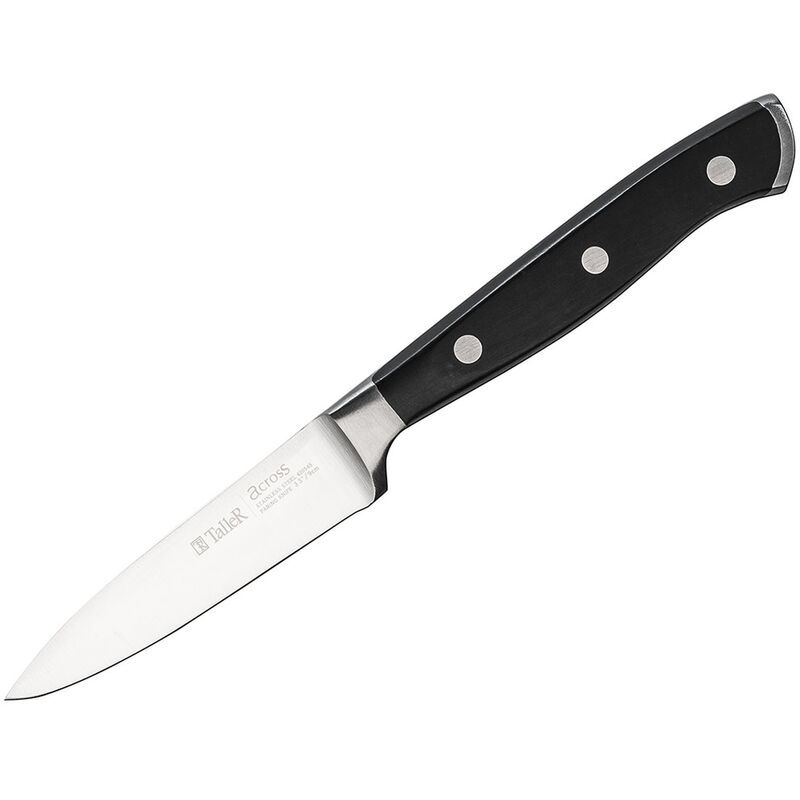 Нож кухонный TalleR для чистки лезвие 9 см (22025)