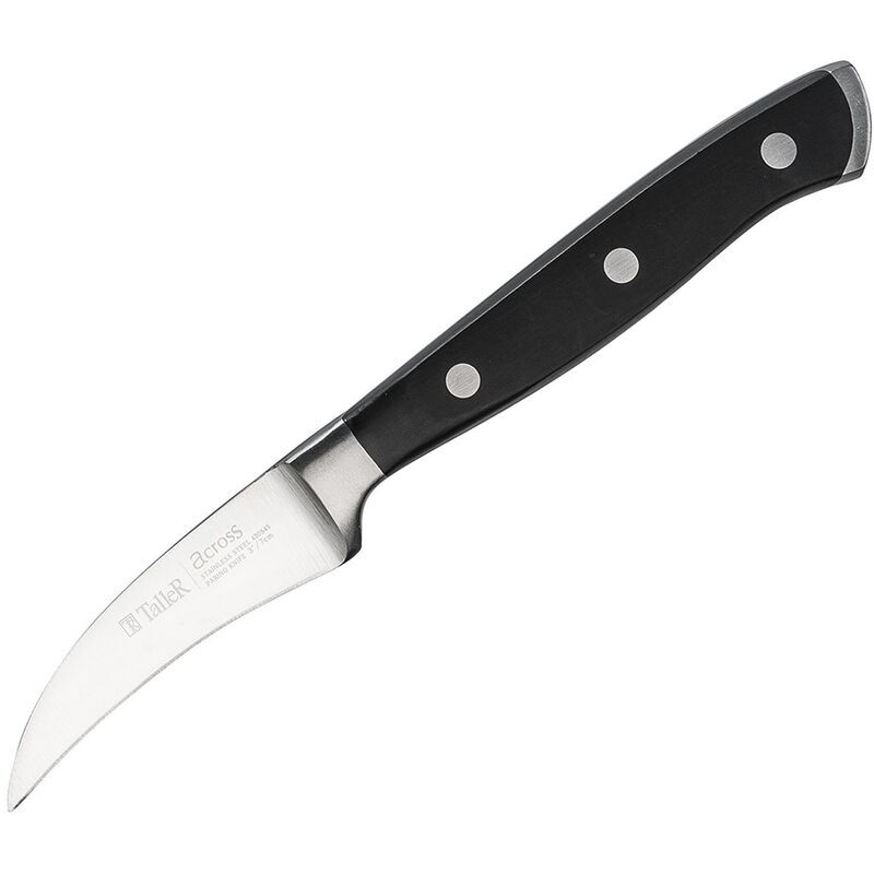 Нож кухонный TalleR для чистки овощей лезвие 7 см (22026)
