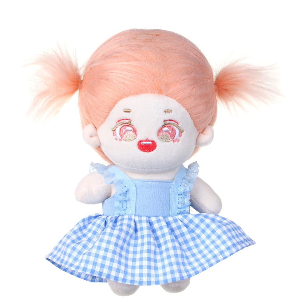 МЕШОК ПОДАРКОВ Игрушка мягкая в виде куклы "Милашка", полиэстер, хлопок, 20х15см, 2 дизайна