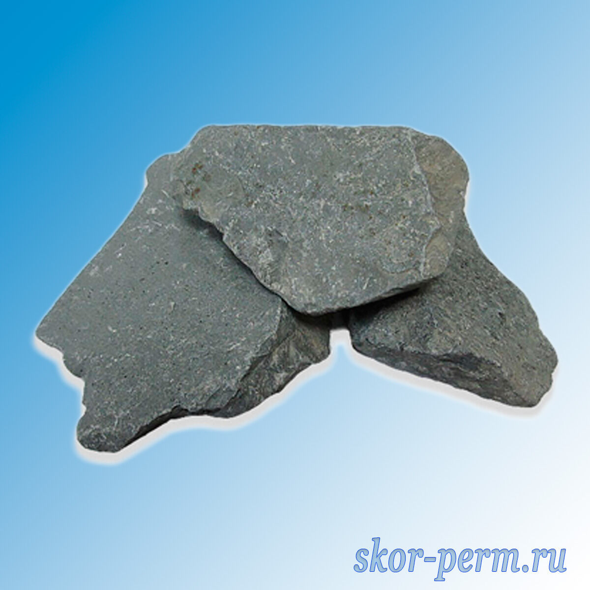 Камни для банных печей ПОРФИРИТ (20 кг)