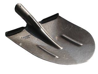 Лопата штыковая с ребром (рельс сталь) с надписью