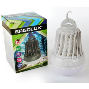 Антимоскитный светильник-фонарь «Ergolux» LED МК-007, IP44 (6 Вт, белый)