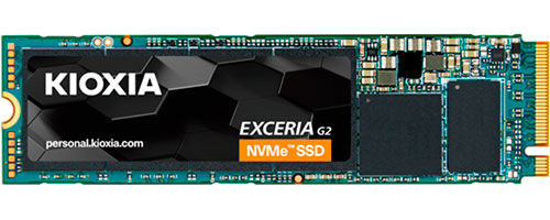 SSD накопитель Kioxia M.2 EXCERIA G2 500 Гб PCIe (LRC20Z500GG8)