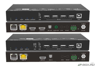 AV-BOX TPUH503 Комплект, приемник + передатчик HDMI сигнала по витой паре HDBaseT, 2K, 4K #1
