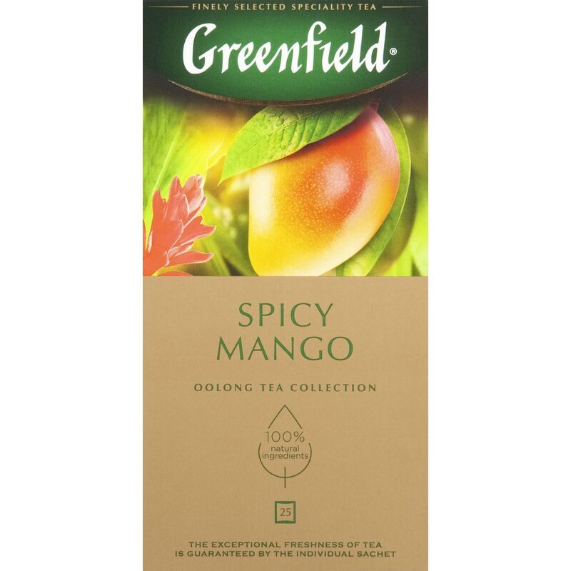 Чай улун Greenfield Spicy Mango 25 пакетиков