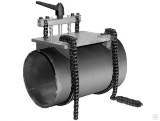 Адаптер Bohre для крепления магнитных станков цепями на трубы диаметром от 110 мм до 550 мм 