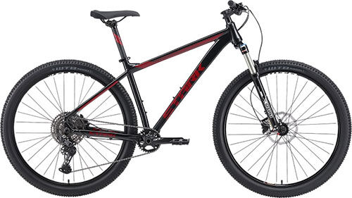 Велосипед Stark 24 Krafter 29.7, HD, черный/красный, 18 (HQ-0014128) 24 Krafter 29.7 HD черный/красный 18 (HQ-0014128)