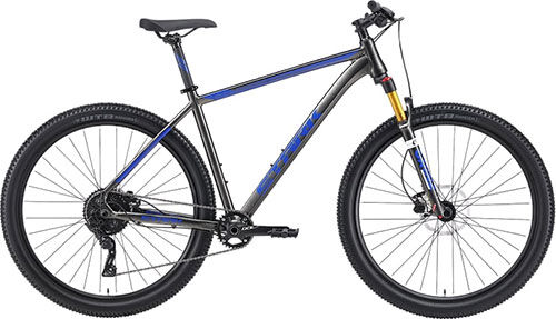 Велосипед Stark 24 Armer, 29.5, HD, антрацитовый матовый/синий, 18 (HQ-0014060) 24 Armer 29.5 HD антрацитовый матовый/си