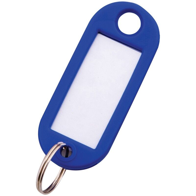 Набор брелоков для ключей OfficeSpace, 52 мм, 10 шт, синие