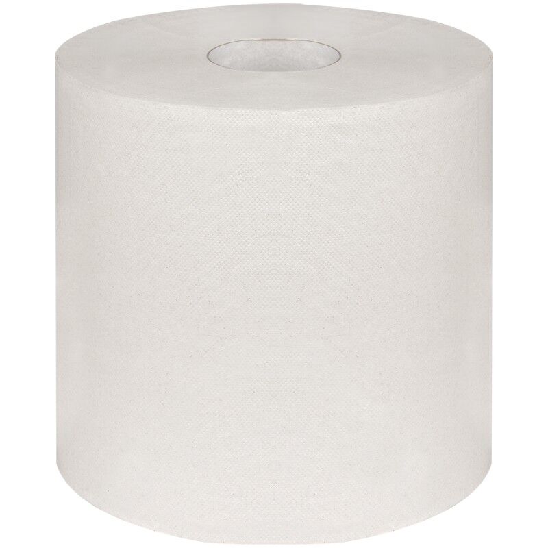 Полотенца бумажные в рулонах OfficeClean Professional, 1-слойные, 300м/рул, ЦВ, цвет натуральный 1