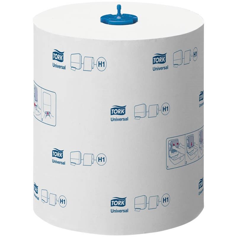 Полотенца бумажные в рулонах Tork Matic "Universal" (H1) 1-слойные, 280м/рул, ультрадлина, белые