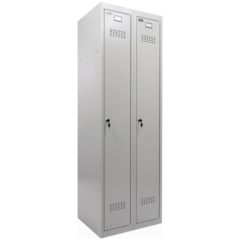 Шкаф для раздевалок модульный Практик ML-21-60 (ML-11-30+ML-01-30), 1830х600х500, 2 секции
