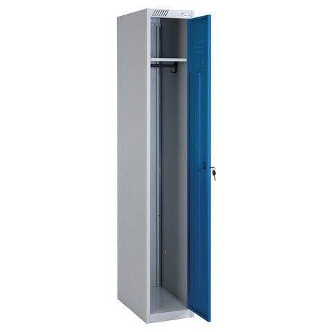 Шкаф металлический для одежды ШРС-11-300, односекционный, 1850х300х500 мм, 17 кг, разборный
