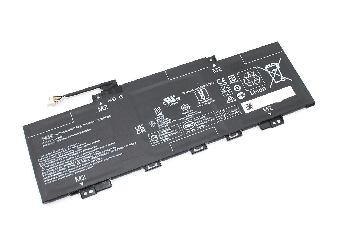 Аккумулятор для HP 13-be ORG (11.55V 3560mAh) p/n: PC03XL