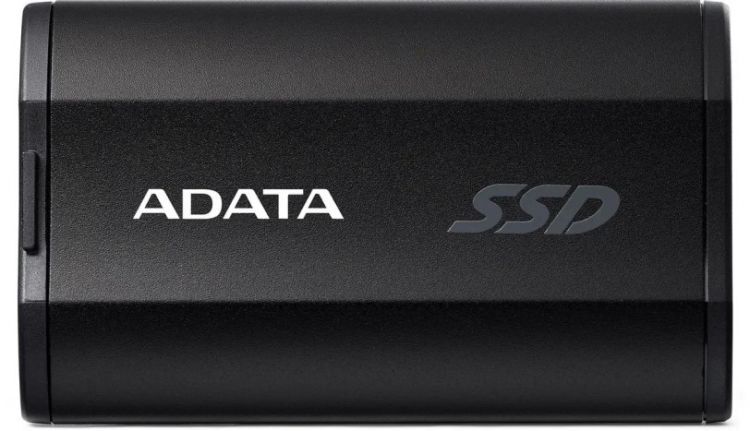 Внешний SSD USB 3.2 Gen 2 Type-C ADATA SD810-2000G-CBK SD810 2TB 2000/2000MB/s IP68 black