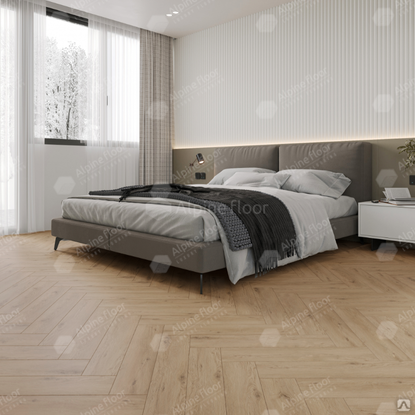 Купить кварцевый ламинат Alpine Floor Light Parquet лучшая цена| кварц ...